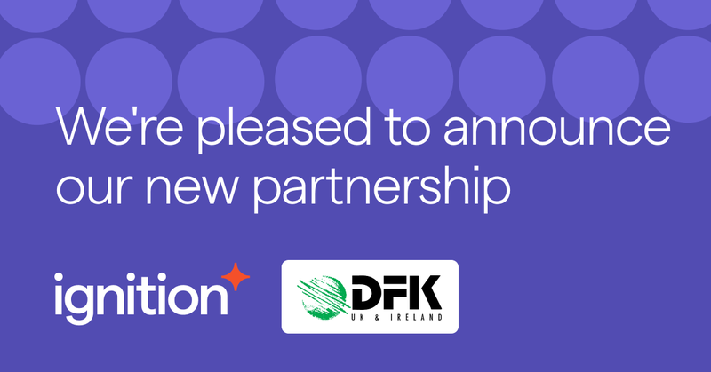  Ignition and DFK announce UK partnership to help accounting firms win new business, engage their clients, and get paid.